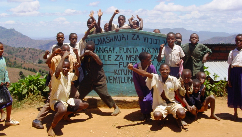 Tanzanian schoolchildren